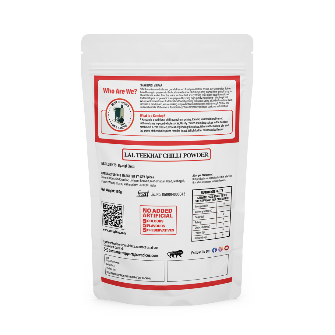 LAL TEEKHAT CHILLI POWDER