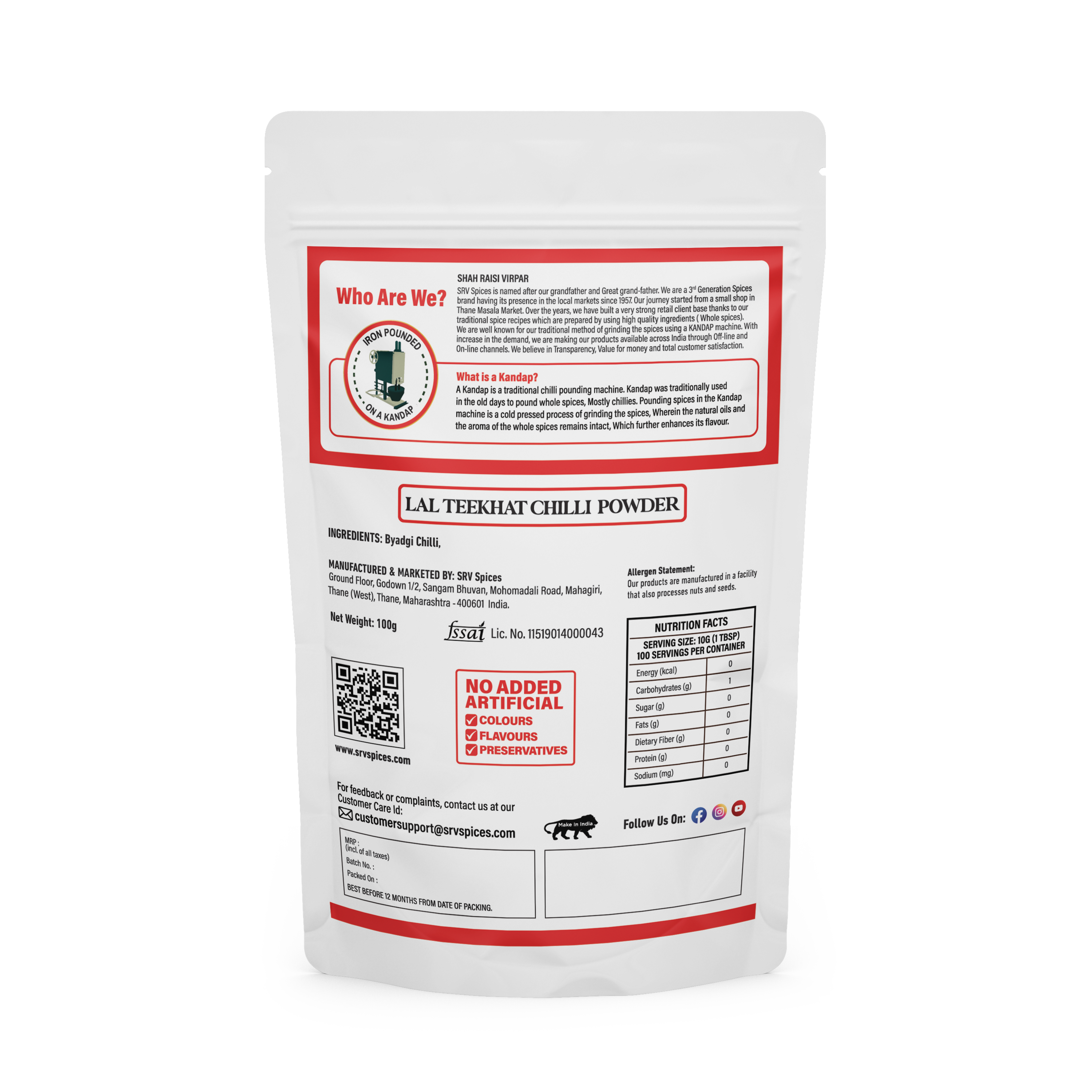 LAL TEEKHAT CHILLI POWDER