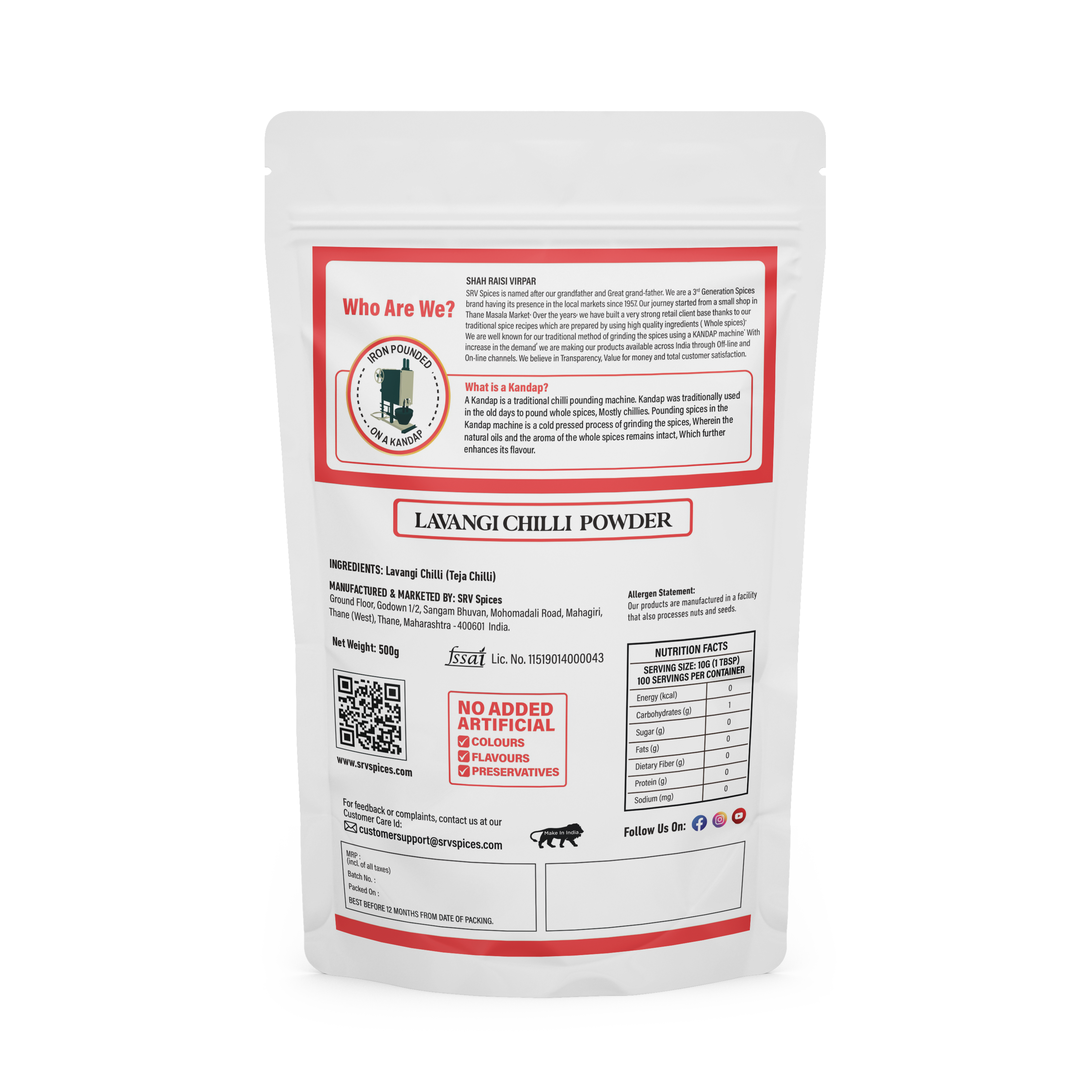 LAVANGI CHILLY POWDER