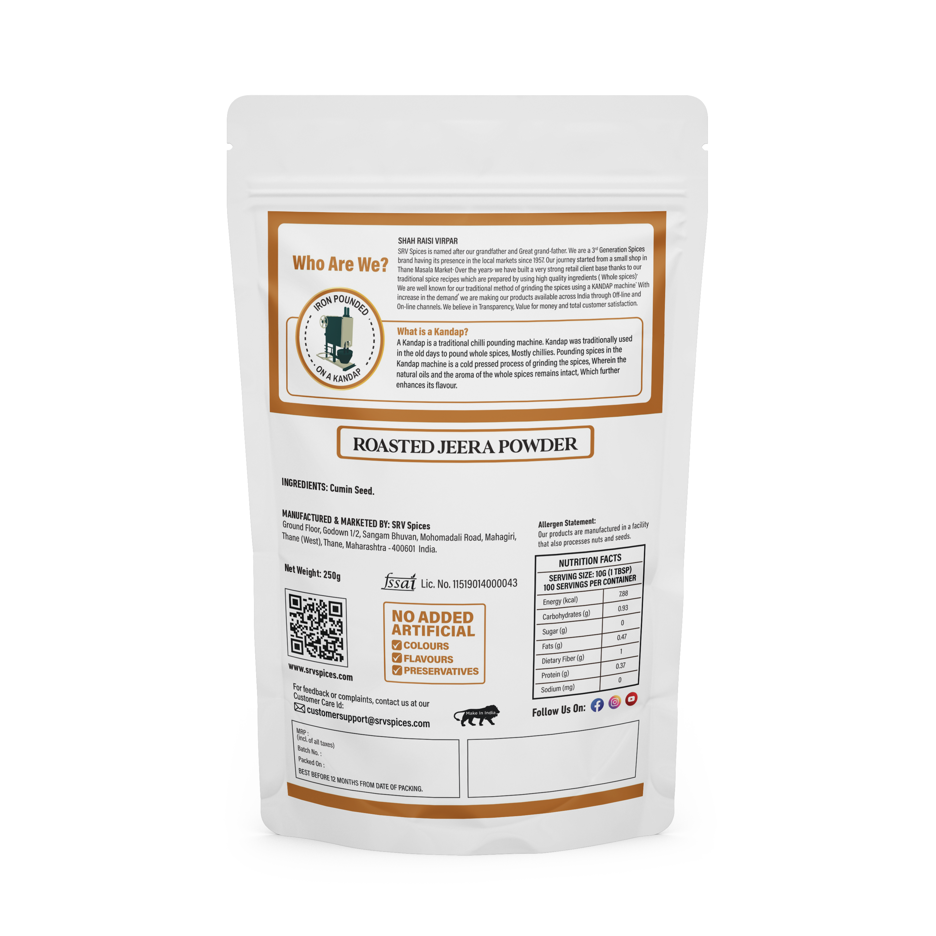 ROASTED JEERA POWDER