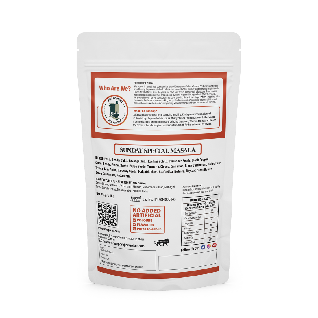 SUNDAY SPECIAL MASALA